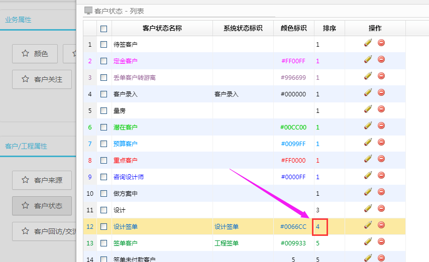 客戶狀態(tài)增加設(shè)計簽單，設(shè)計簽單后的客戶不再判斷自動轉(zhuǎn)游離